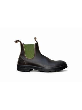Blundstone Chelsea Boots Brown Olive Unisex Men’s 7 Women’s 9 Slip On